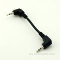 Auxiliar Mono Audio DC Jack Aux Cable estéreo